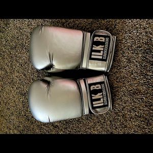 ILKB Carbon Strike Gloves - Silver